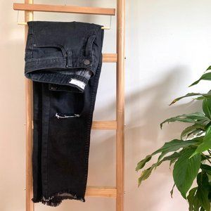 Free People Black Jeans